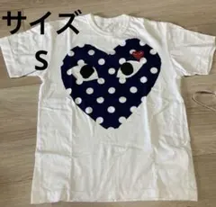 PLAY COMME des GARÇONS ハート型ドットTシャツ M - メルカリ