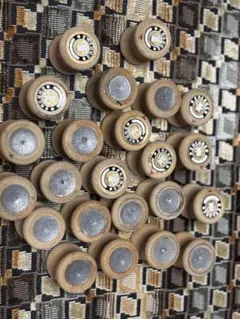 昭和　レトロ　組紐用　組玉　1個90g前後　60個セット　錘　重り 2025年最新】組紐 重りの人気アイテム - メルカリ