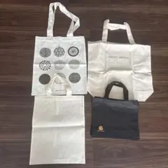 エコバッグ 4点セット まとめ売り 赤ちゃん本舗 メディックメディア ノベルティのサムネイル