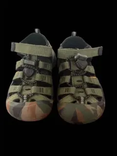 キッズ カモフラージュ サンダル