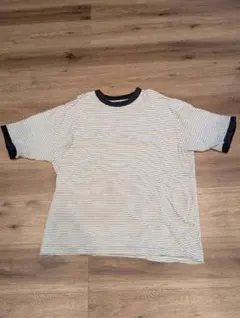 BEAUTY&YOUTH 白黒ストライプ Tシャツ