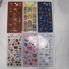 きゅるるん 喫茶アラモード 神社 和 クラゲ ブーケ 6枚セット