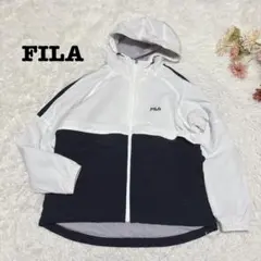 s.2140【フィラ】スポーツウェア 防寒 ジャンパー ジップアップ 裏起毛