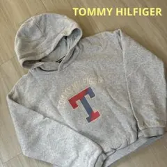 TOMMY HILFIGER グレー パーカー 164