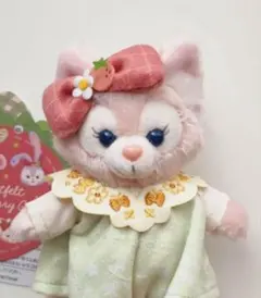 ぬいぐるみバッジ リーナベル ハートフェルトストロベリーギフト お顔