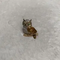 ふくろうのブローチ★