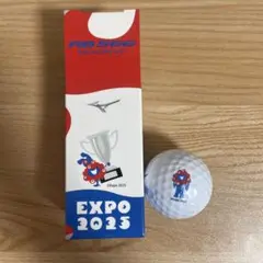 【未使用】大阪関西万博　ミャクミャクゴルフボール　Mizuno EXPO