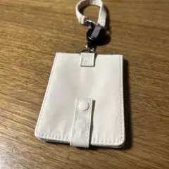 白　ナイロンパスケース 無印良品