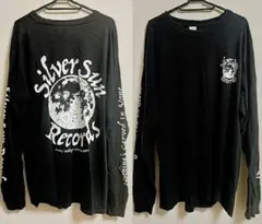 【XL】Silver Sun Records　長袖 Tシャツ　ブラック
