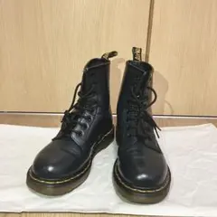 Dr. Martens 8ホールブーツ ネイビー UK4(23cm)