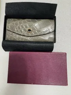 美品 クロコダイルレザー キーケース 5連 本革 0411-04