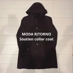 MODA RITORNO 黒 ナイロンコート フード着脱可のサムネイル