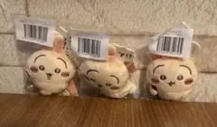 ちいかわ うさぎだらけくじ E賞 ぬいぐるみバッジ 3点