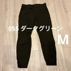 ワークマン　エアロストレッチウォームジョガーパンツ　ダークグリーン　Mサイズ