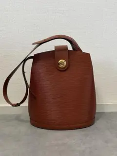 極美品 ルイ・ヴィトン エピ プチ・ノエ ショルダーバッグ 巾着 M44108 