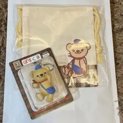 ぽすくま　非売品　巾着＆フィギュアストラップ　セットのサムネイル