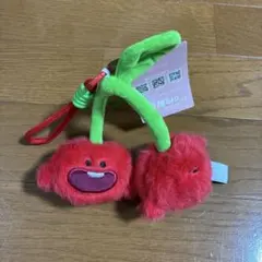 中国・絨化博物館 さくらんぼキーホルダー