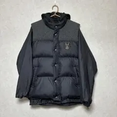 GREEN CLUB Looney Tunes ウール　切替　ダウンベスト