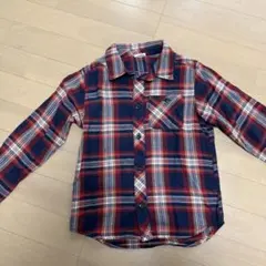 BREEZE チェック柄 長袖シャツ 130