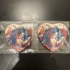 魁星　Rose Valentine ハート型缶バッジ