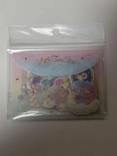 サンリオ　シール&ケースセット　リトルツインスターズ　キキララ　フレークシール