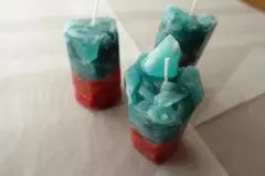 鉱物キャンドル【アレキサンドライト】2個セット