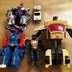 フィギュア　当時物　ミュータントタートルズ　マシンロボ　トランスフォーマー