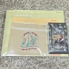 ジッパーバッグとマルチケースのセット 未開封です