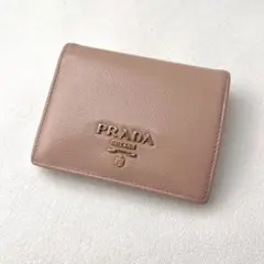 RFID内蔵⭐️PRADA プラダ ロゴ ヴィッテロムーヴ 二つ折り財布 