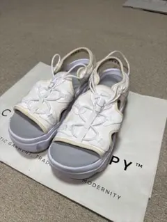 NIKE Air MAX KOKO ココサンダル 26 白×ベージュ