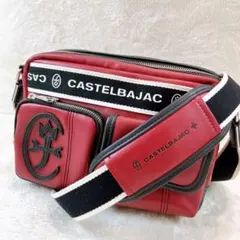 極美品✨CASTELBAJAC ドミネ ミニショルダーバッグ 赤
