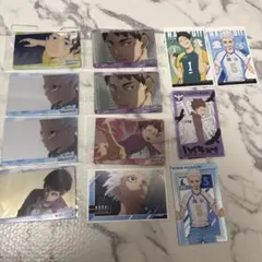 ハイキュー!! ウエハース5 デコステッカー 白鳥沢高校 星海光来 他