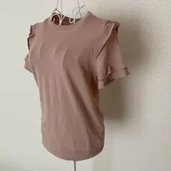 ジルスチュアート　フリル　カットソー