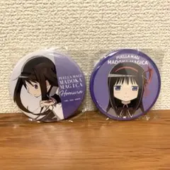 魔法少女まどか☆マギカ MADOGATARI展 暁美ほむら 悪魔ほむら 缶バッジ 