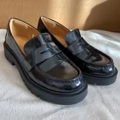 【新品未使用】ユニクロC コンフィールタッチローファー　ブラック　24.5cm