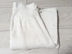 UNIQLO ウォッシャブルニットリブパンツ　Мサイズ