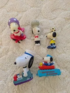 スヌーピー マクドナルド ハッピーセット おもちゃ まとめ売り 6点