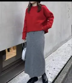 ホ*カ様 チャオパニックティピー　リブニットスカート　M