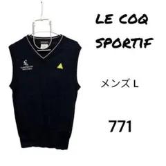 ルコックスポルティフ ゴルフ ゴルフウェア ゴルフシャツ ベスト L