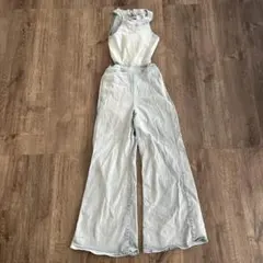 GYDA オールインワン　デニムロンパース　Mサイズ