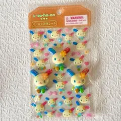 国内正規品 サンリオ オーロラ立体シール ウサハナ