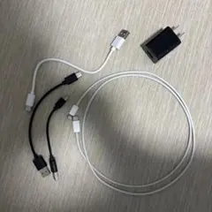 充電ケーブルセット(Apple純正あり)