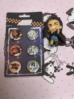 ALIEN STAGE 缶バッジ フィギュア セット