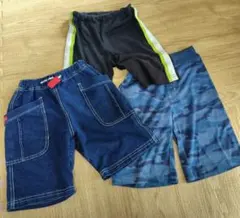 男の子　120 半ズボン　3着セット　まとめ売り