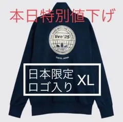 XLネイビー adidas oasis ファイヤーバードトラックトップ 日本限定