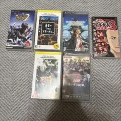 PSPソフト6本セット 人気ゲーム