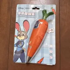 Disney 人参型録音　ペン　ジュディ　ニック　ズートピアコラボ