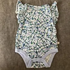 baby gap 花柄ロンパース 3-6ヶ月