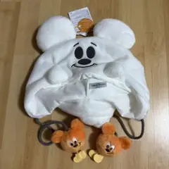 ディズニー ハロウィン　2026 ファンキャップ おばけちゃん かぼランタン