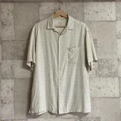 古着 Denver Hayes シルク オープンカラー 半袖シャツ Mサイズ